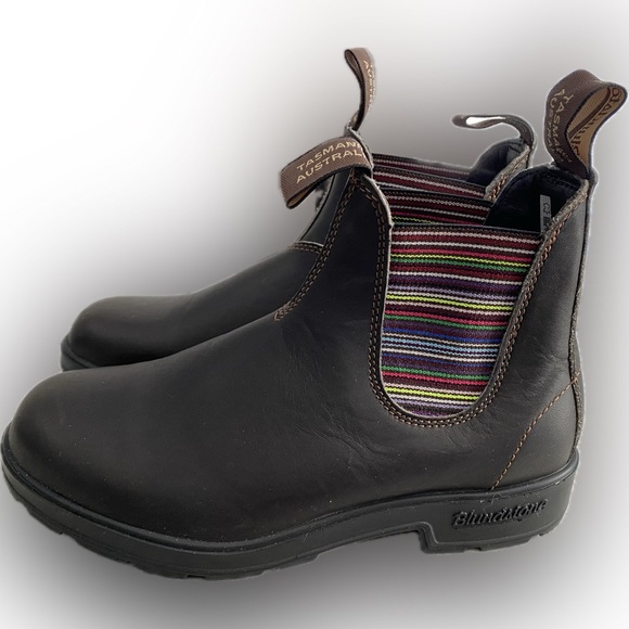 Blundstone 500 Chelsea Boot Multicolor Stripes - Size 6 AUS - Picture 2 of 11